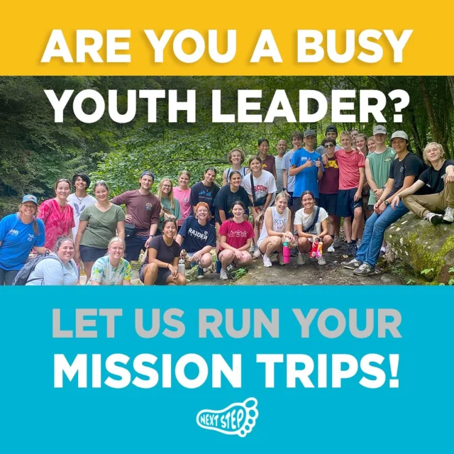 💪 You're doing awesome youth ministry working long hours but still want to do something this summer to continue the faith steps your students have been taking all year! 

Let us help by planning your summer mission trip! We take care of details like lodging, meals, projects,  worship and programing so you're freed up to serve alongside and disciple your students! 

#youthministry #jesus #missions #youthpastor